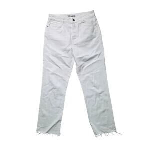 Zara Slim High Rise Jeans Women’s Size 6 White